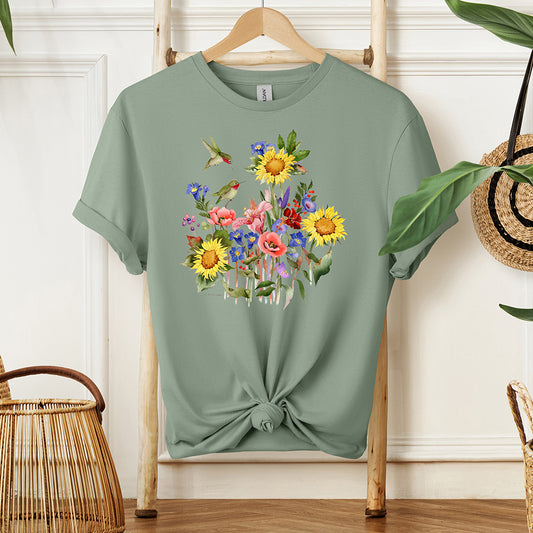 Sunflowers & Hummers T-Shirt