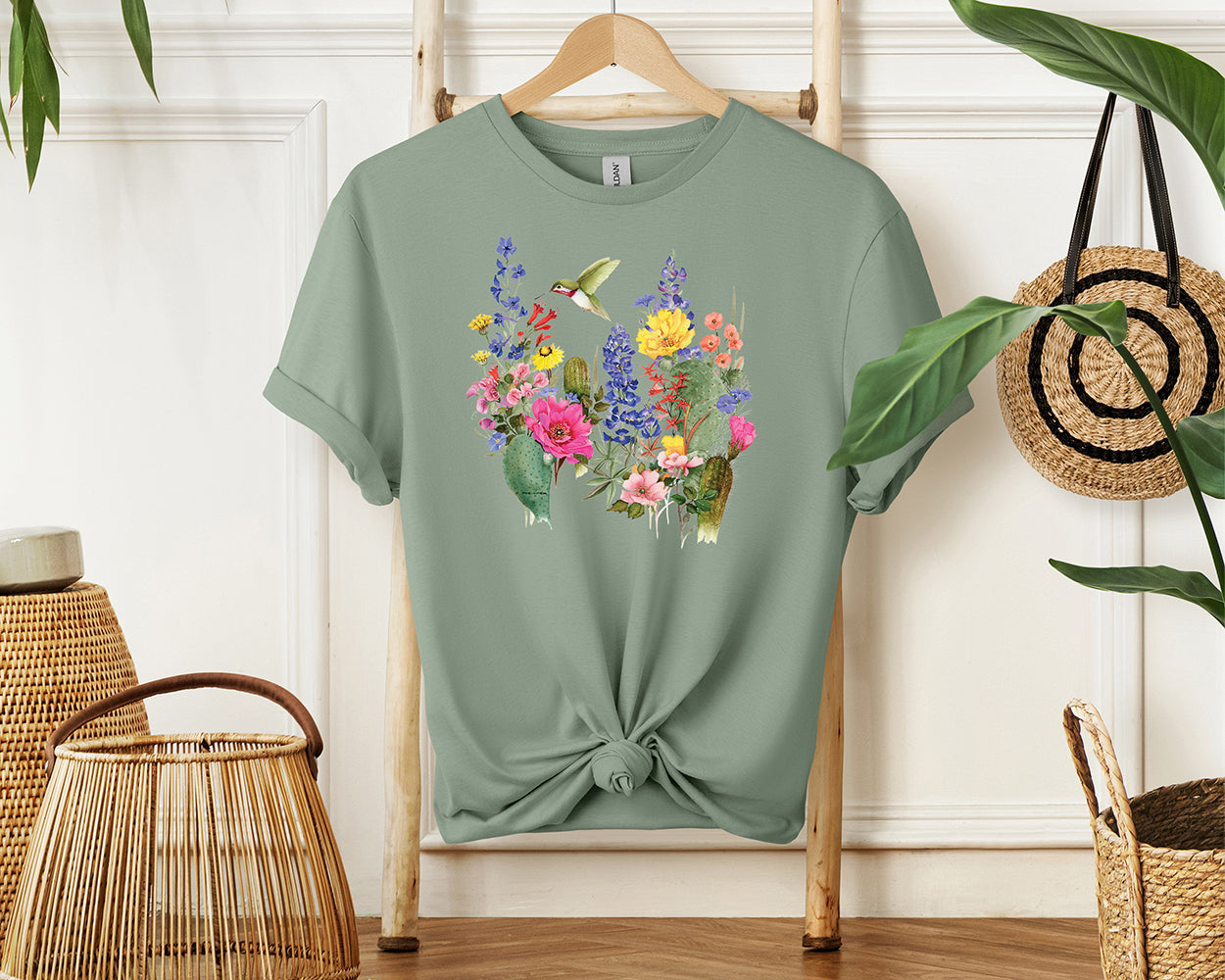 New Hummers Desert Blooms T-Shirt
