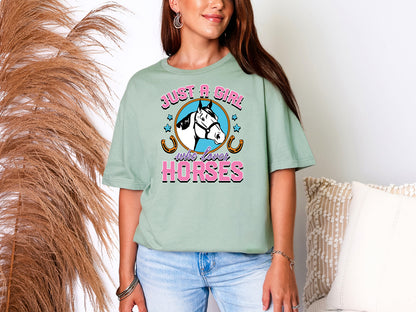 Just A Girl Who Loves Horses T-Shirt