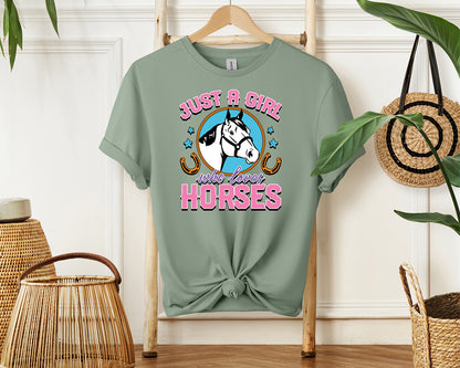Just A Girl Who Loves Horses T-Shirt