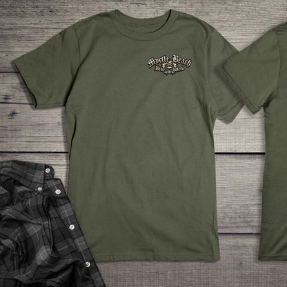 Myrtle Beach Chief Skull T-Shirt