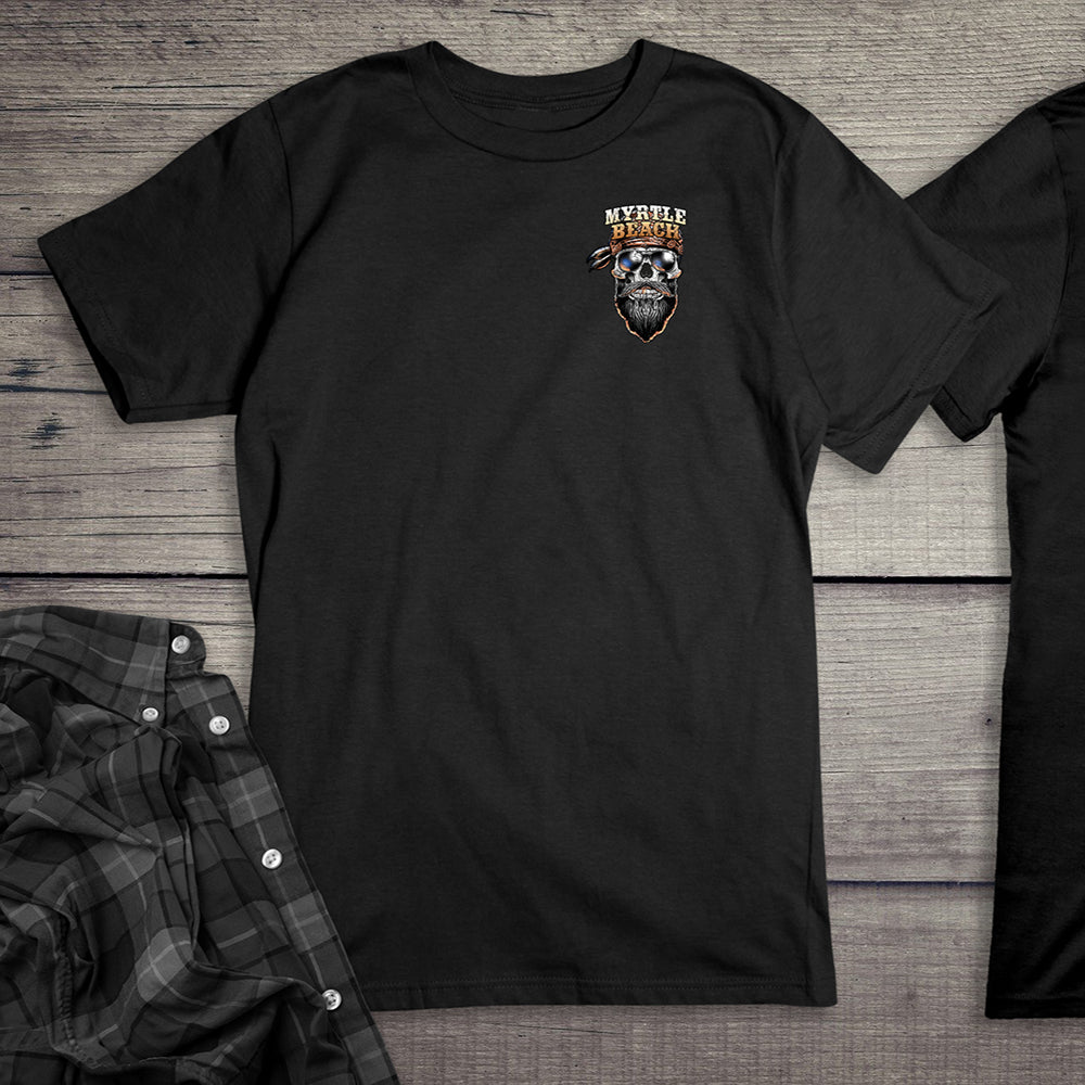Myrtle Beach Skull Biker T-Shirt