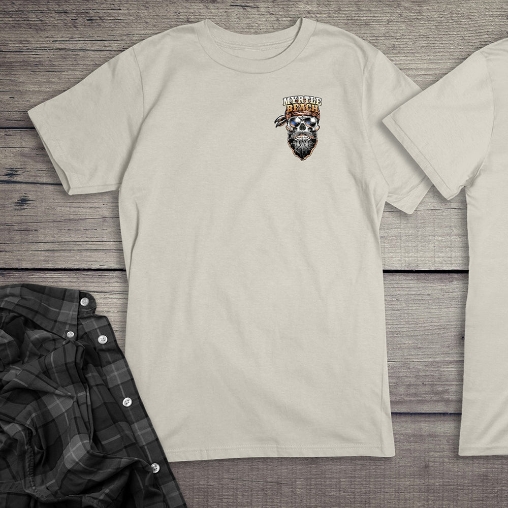 Myrtle Beach Skull Biker T-Shirt