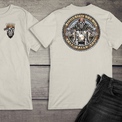 Myrtle Beach Skull Biker T-Shirt