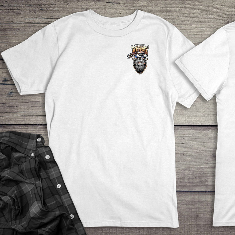 Myrtle Beach Skull Biker T-Shirt