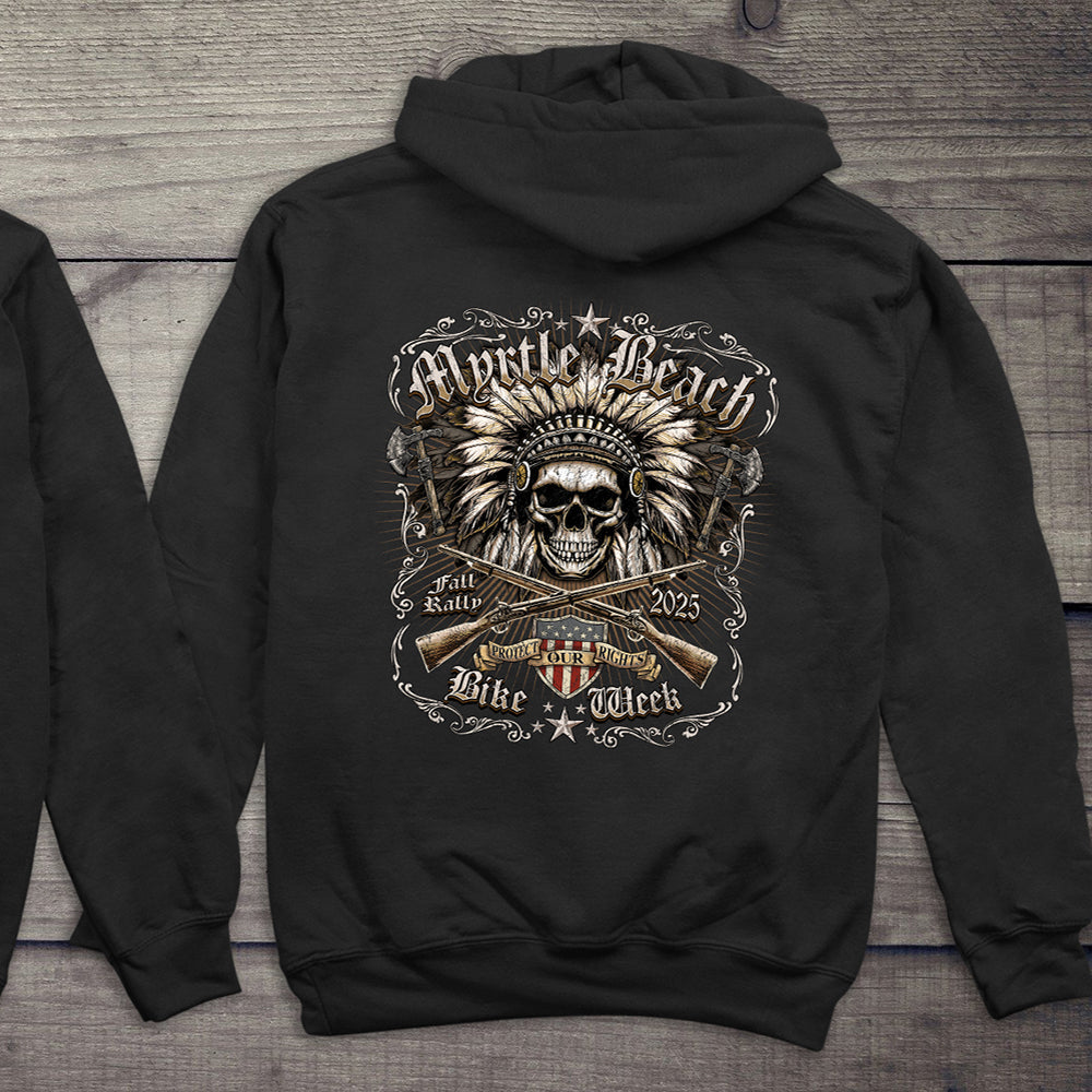 Myrtle Beach Chief Skull Hoodie