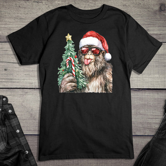Bigfoot Christmas T-Shirt
