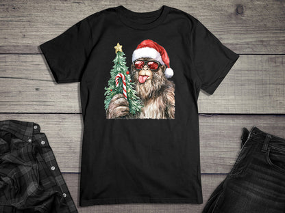 Bigfoot Christmas T-Shirt