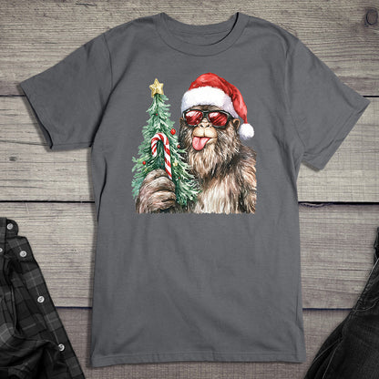 Bigfoot Christmas T-Shirt