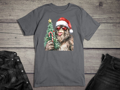 Bigfoot Christmas T-Shirt