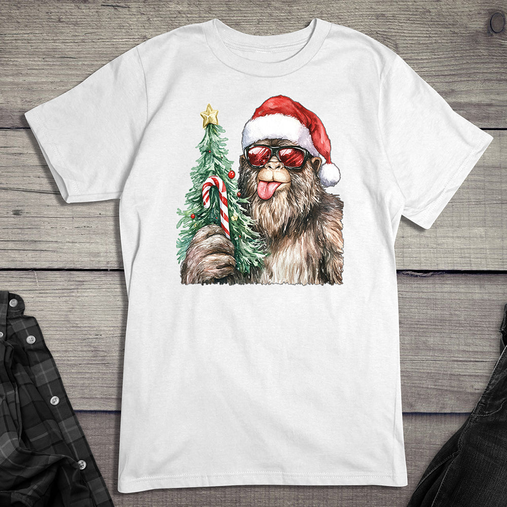 Bigfoot Christmas T-Shirt