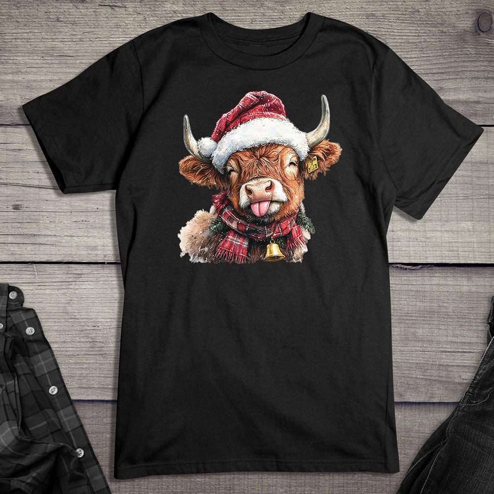 Christmas Highland Cow T-Shirt