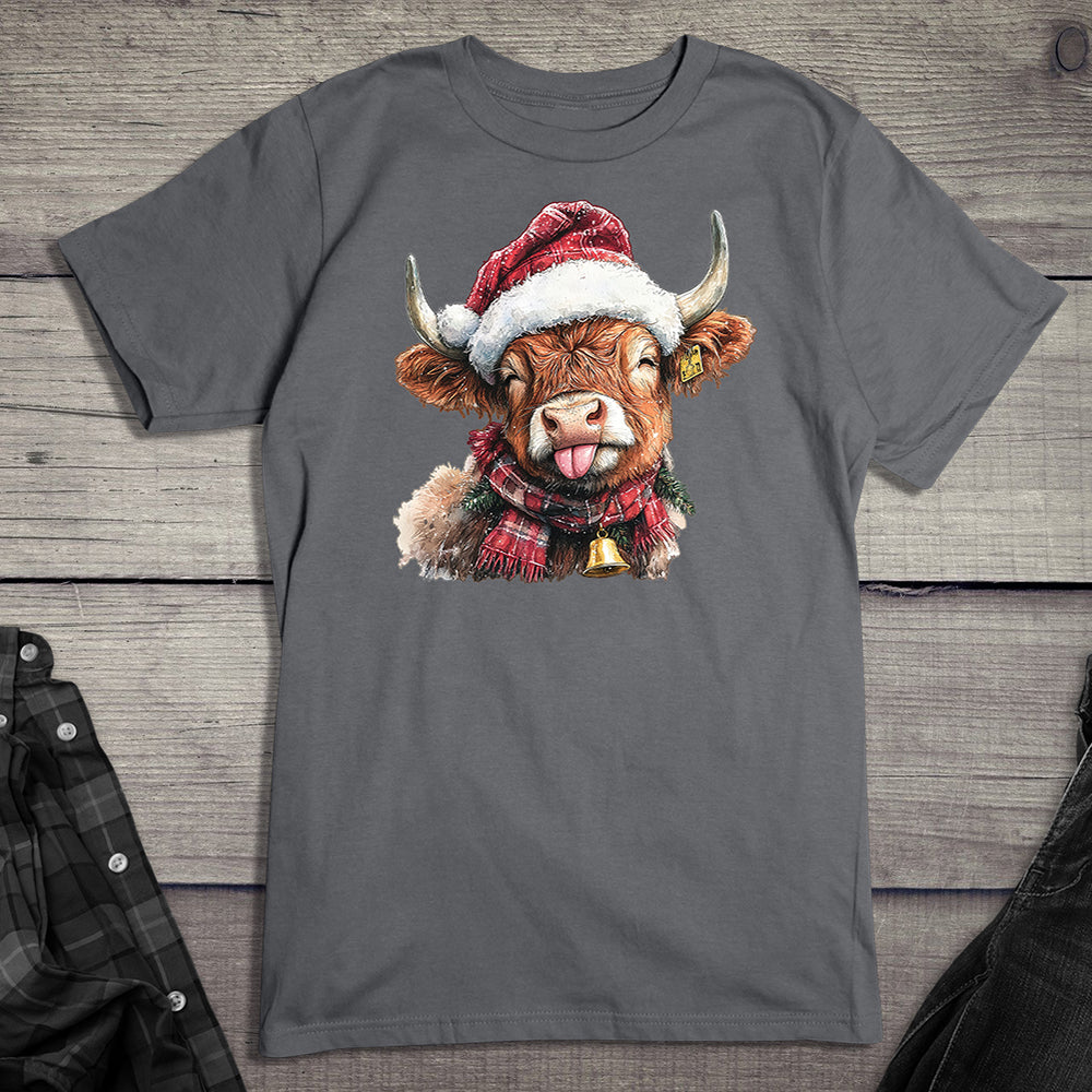 Christmas Highland Cow T-Shirt