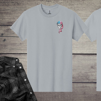 American Skull Bandana T-Shirt
