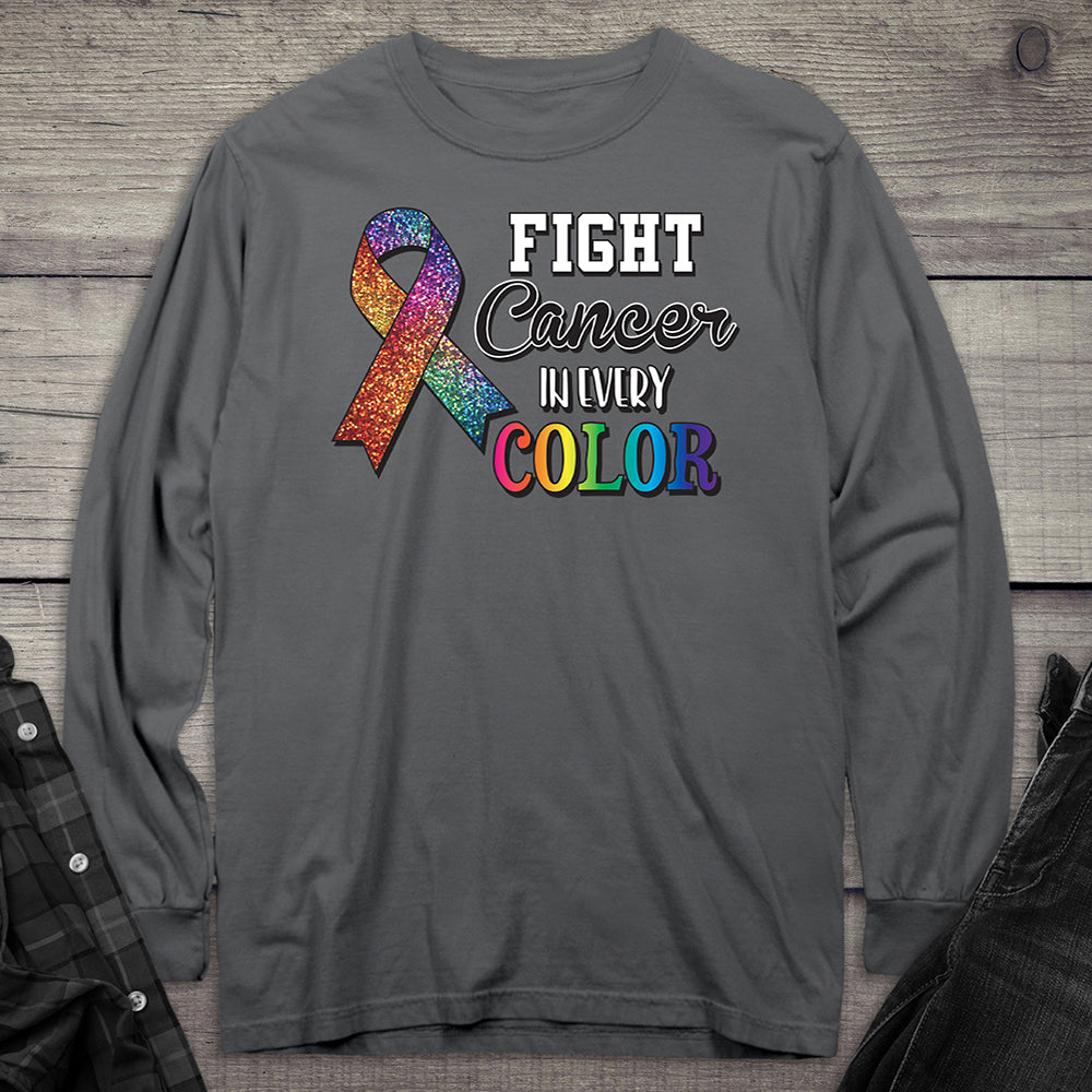 Fight Cancer Long Sleeve Tee