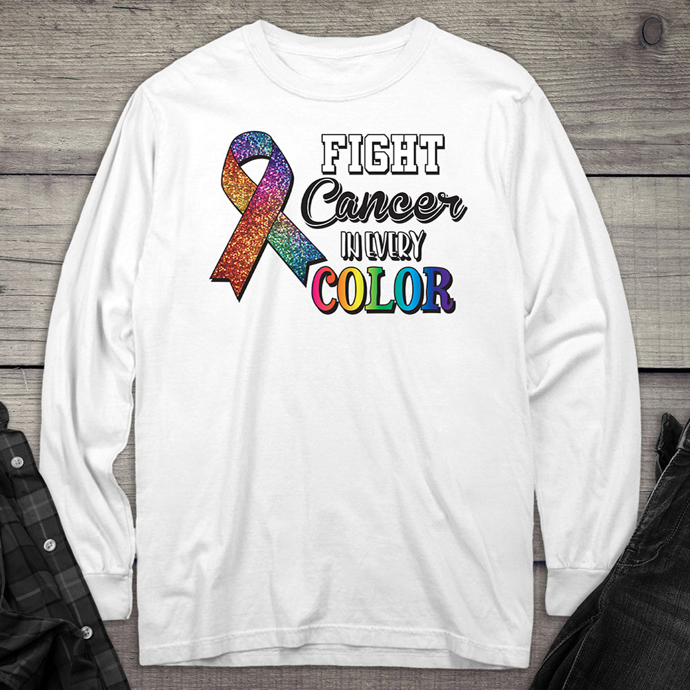Fight Cancer Long Sleeve Tee