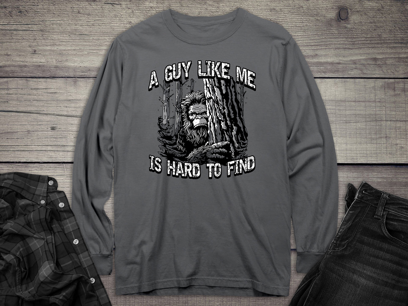 Bigfoot Hard To Find Long Sleeve Tee