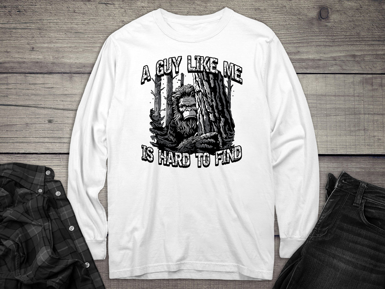 Bigfoot Hard To Find Long Sleeve Tee