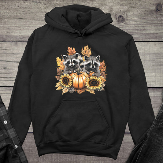 Fall Raccoons Hoodie