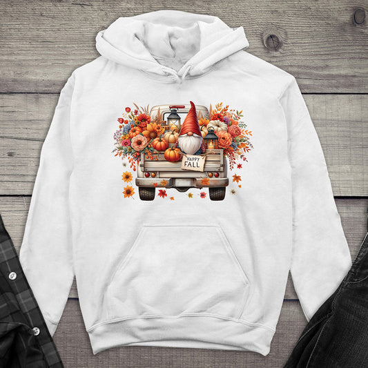 Fall Gnome Truck Hoodie