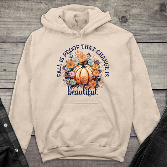 Fall Change Is Beautiful Hoodie