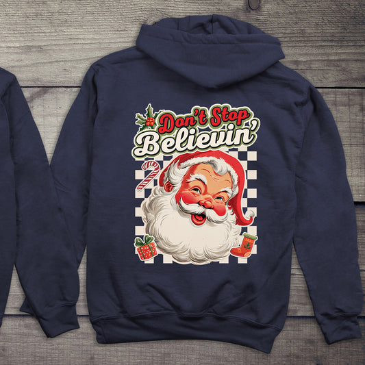 Don't Stop Santa Hoodie