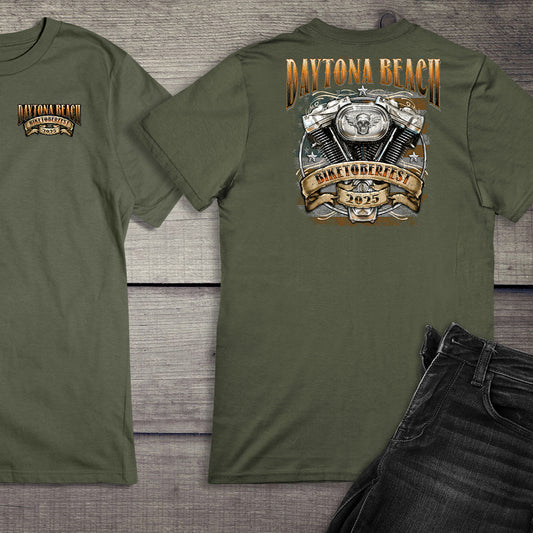 Daytona Beach Engine T-Shirt