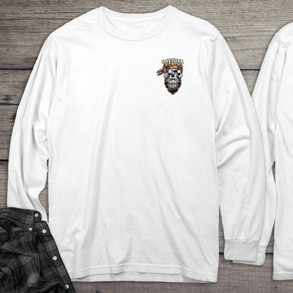 Daytona Beach Skull Biker Long Sleeve Tee