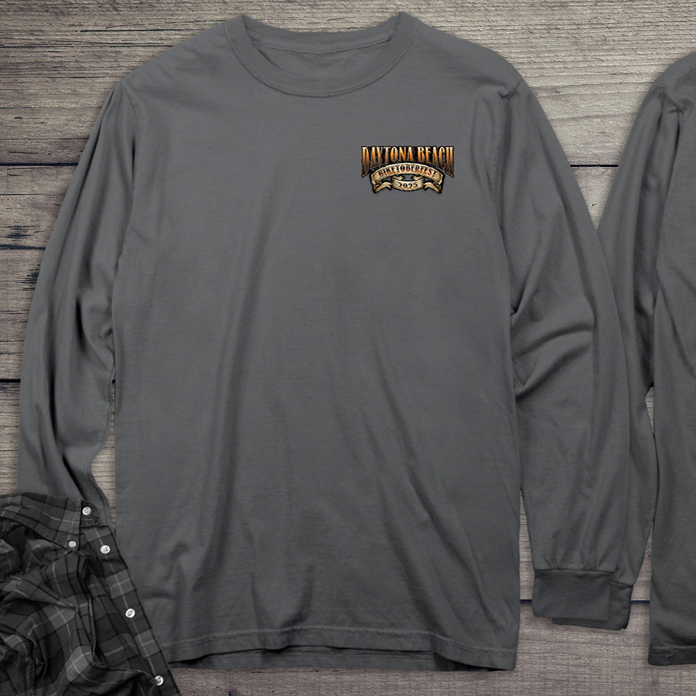 Daytona Beach Engine Long Sleeve Tee