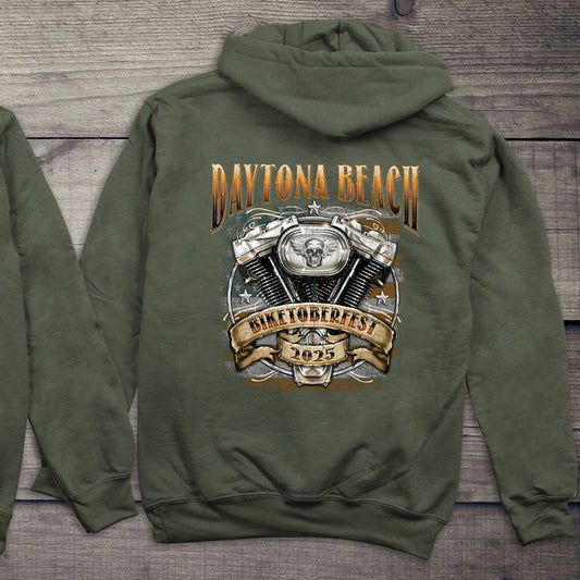 Daytona Beach Engine Hoodie