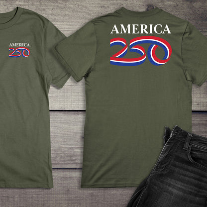 Official USA 250 White T-Shirt