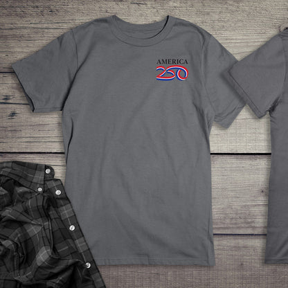 Official USA 250 Black T-Shirt