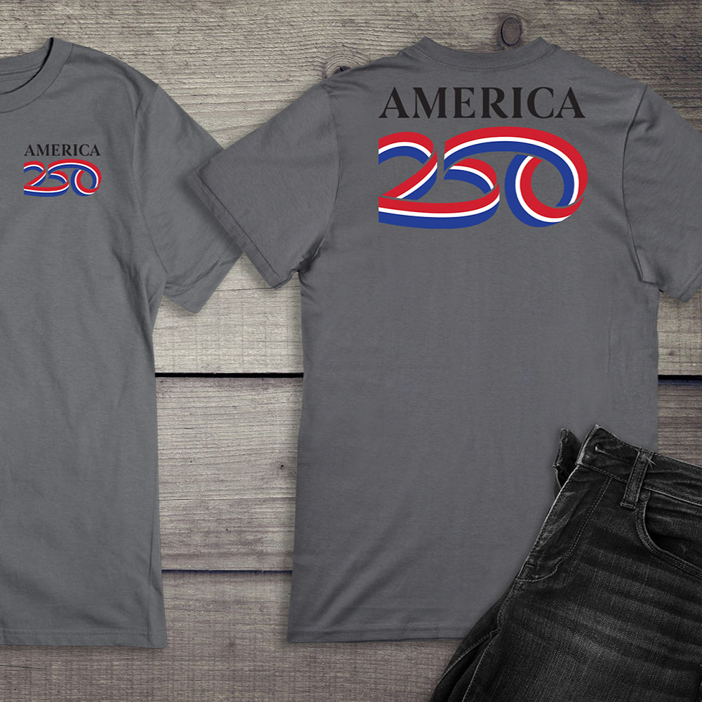Official USA 250 Black T-Shirt