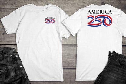 Official USA 250 Black T-Shirt