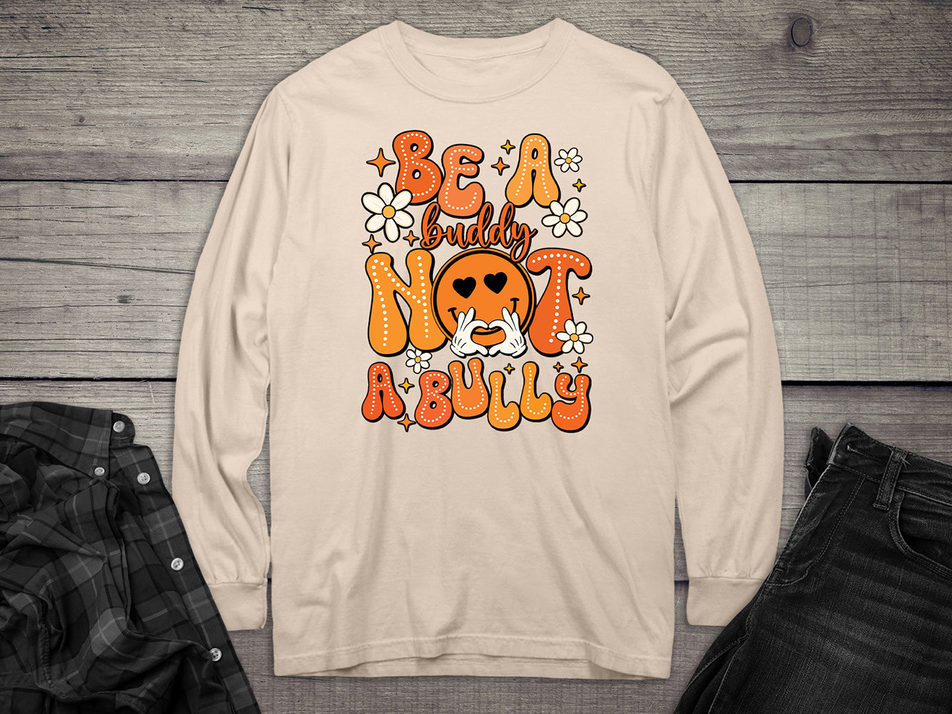 Be A Buddy Long Sleeve Tee