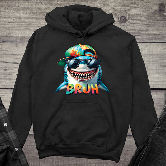 Bruh Shark Hoodie