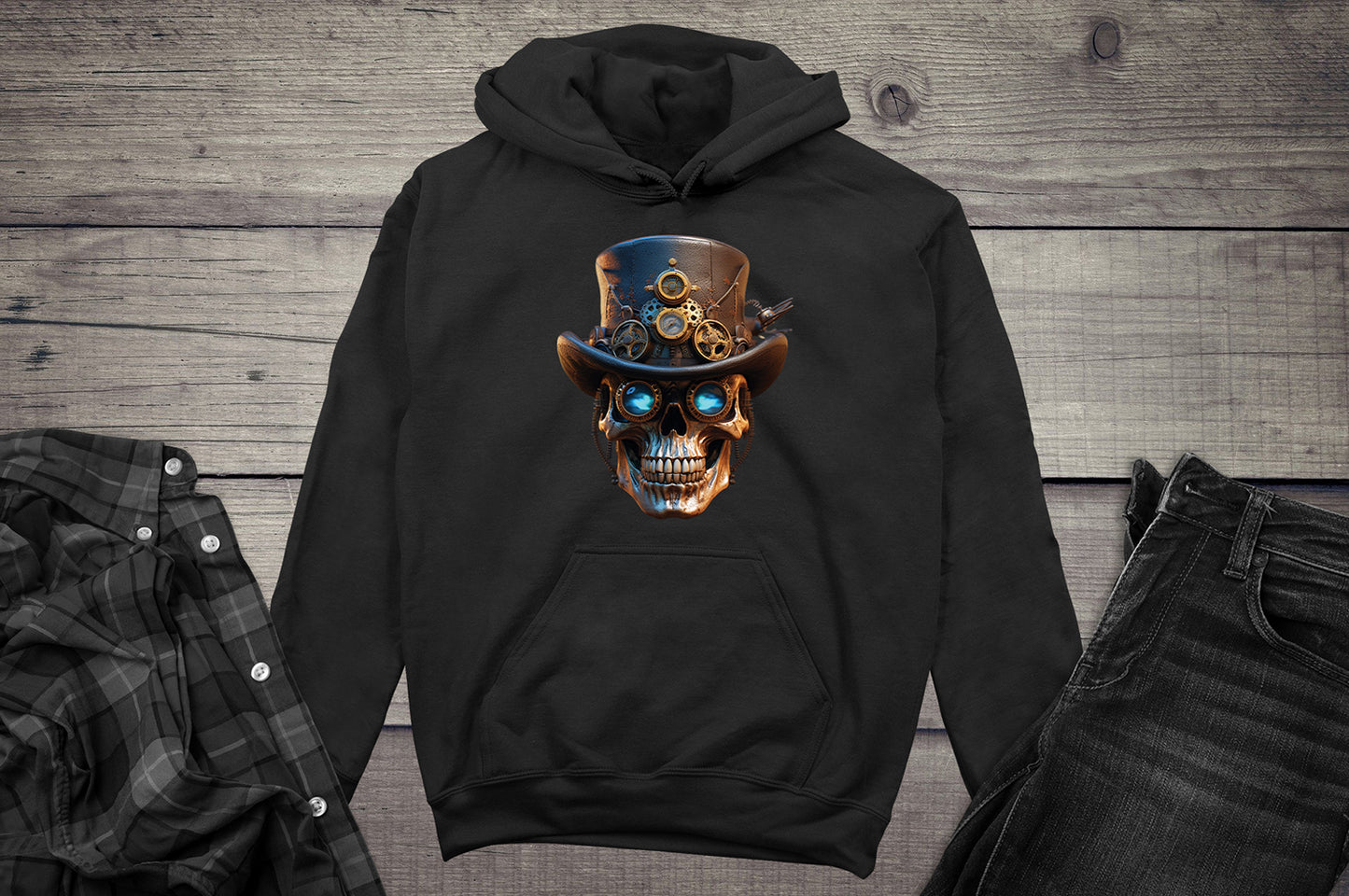 Steampunk Skull Hoodie