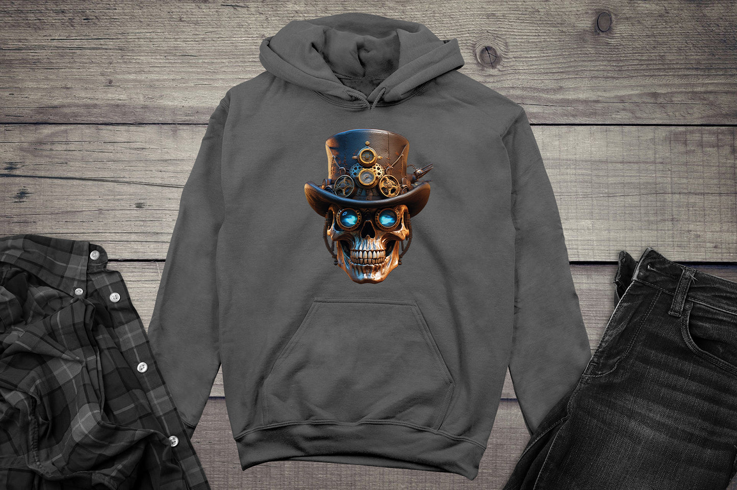 Steampunk Skull Hoodie