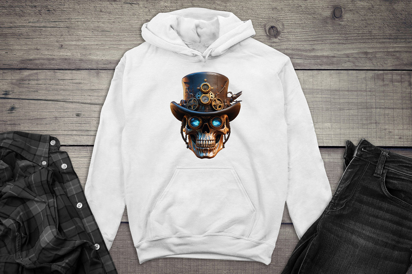 Steampunk Skull Hoodie