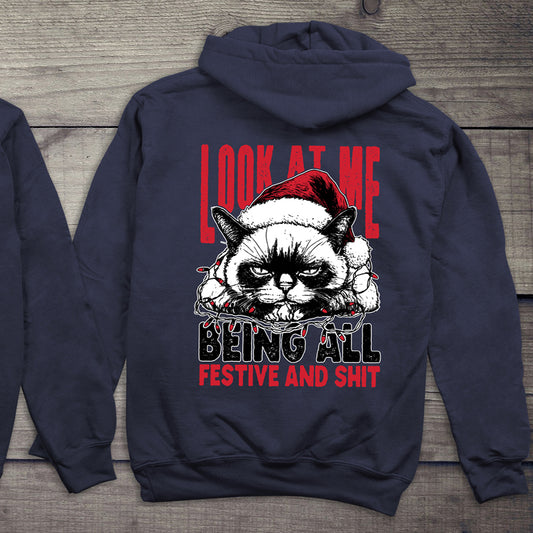 Look At Me Cat Hoodie