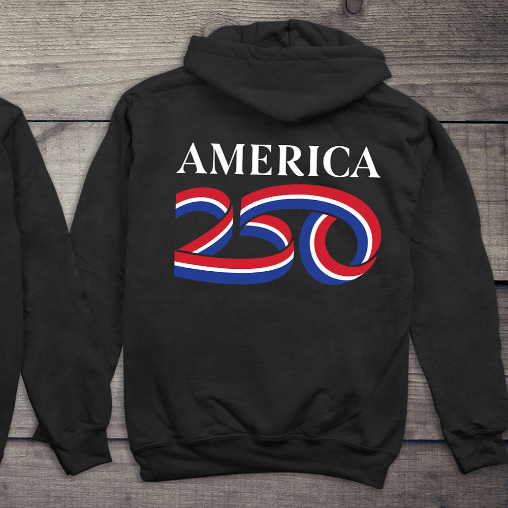 Official USA 250 White Hoodie