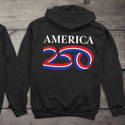Official USA 250 White Hoodie
