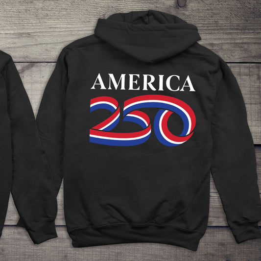 Official USA 250 White Hoodie