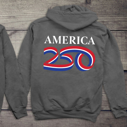 Official USA 250 White Hoodie