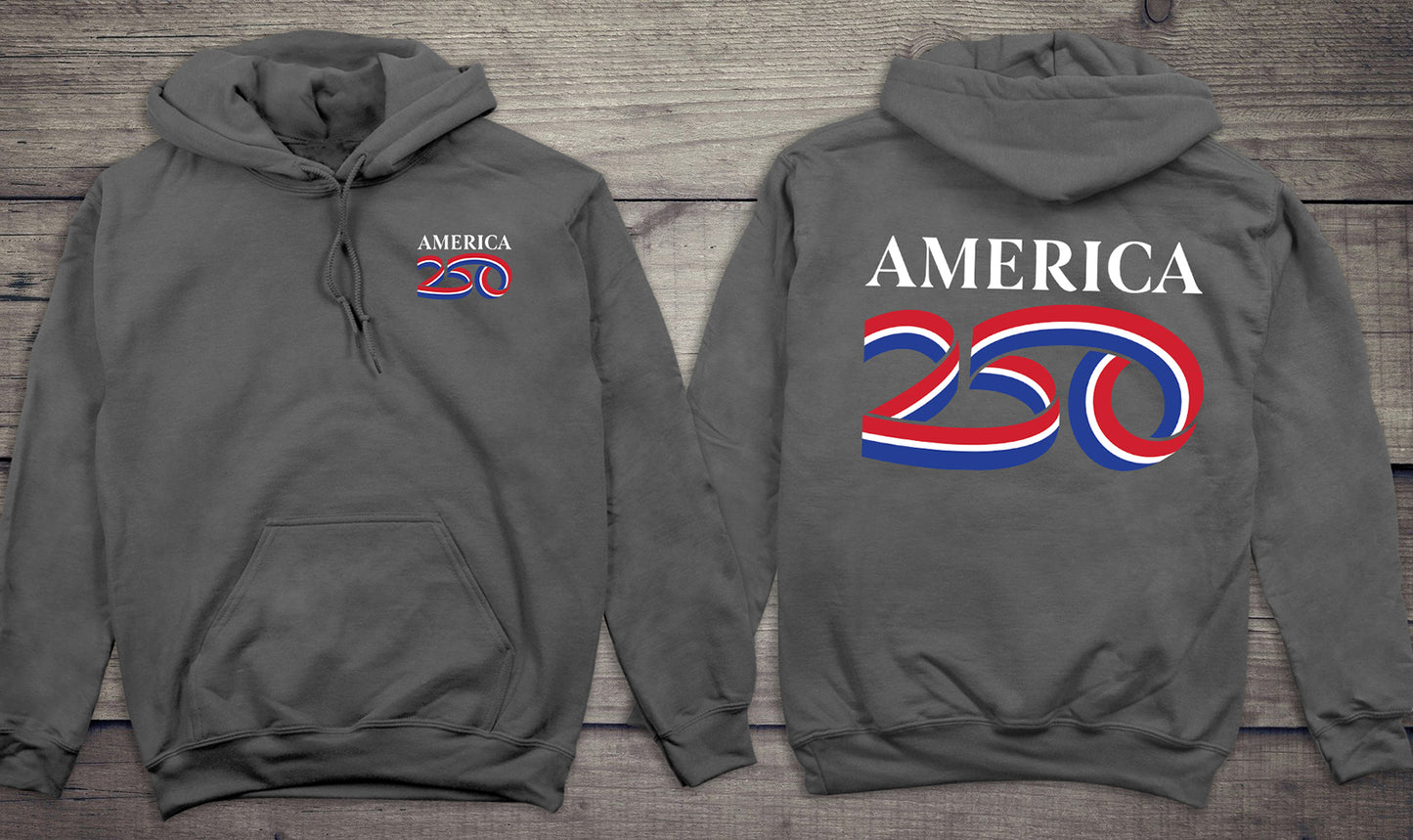 Official USA 250 White Hoodie