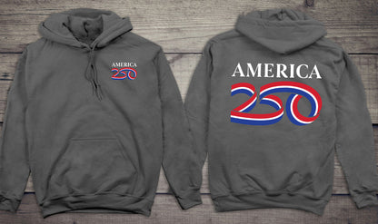 Official USA 250 White Hoodie