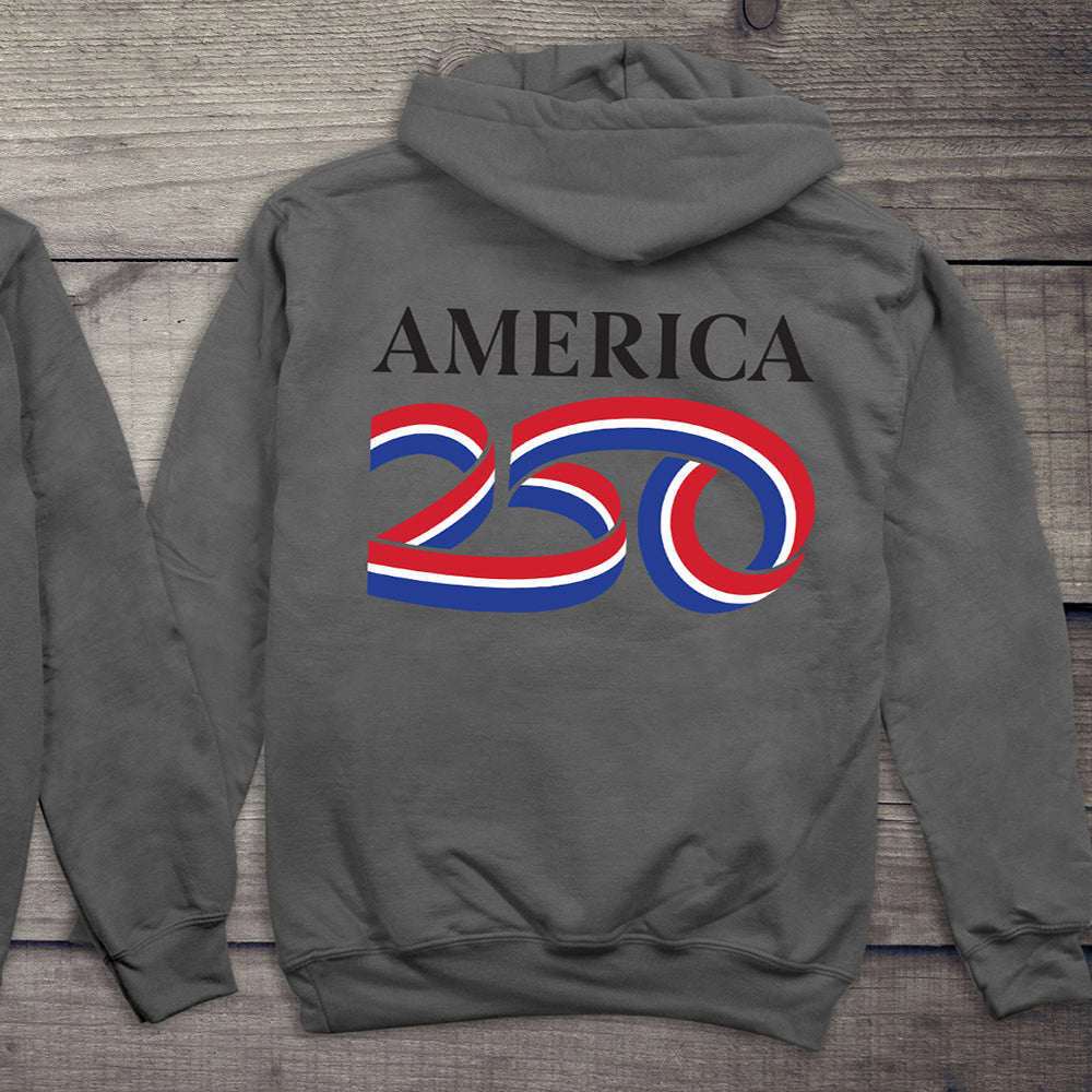 Official USA 250 Black Hoodie