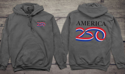 Official USA 250 Black Hoodie