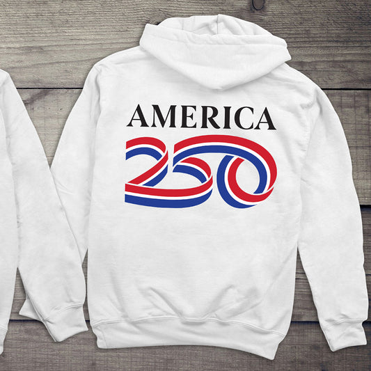 Official USA 250 Black Hoodie