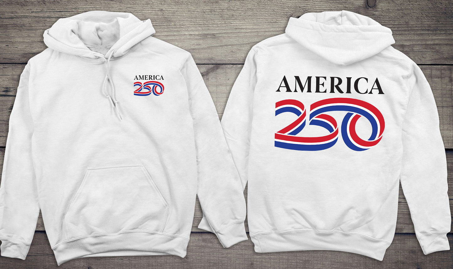 Official USA 250 Black Hoodie